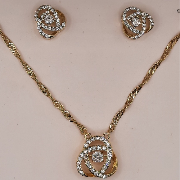 NWT Charter Club Pave Knot 2 Piece Set - Picture 4 of 6